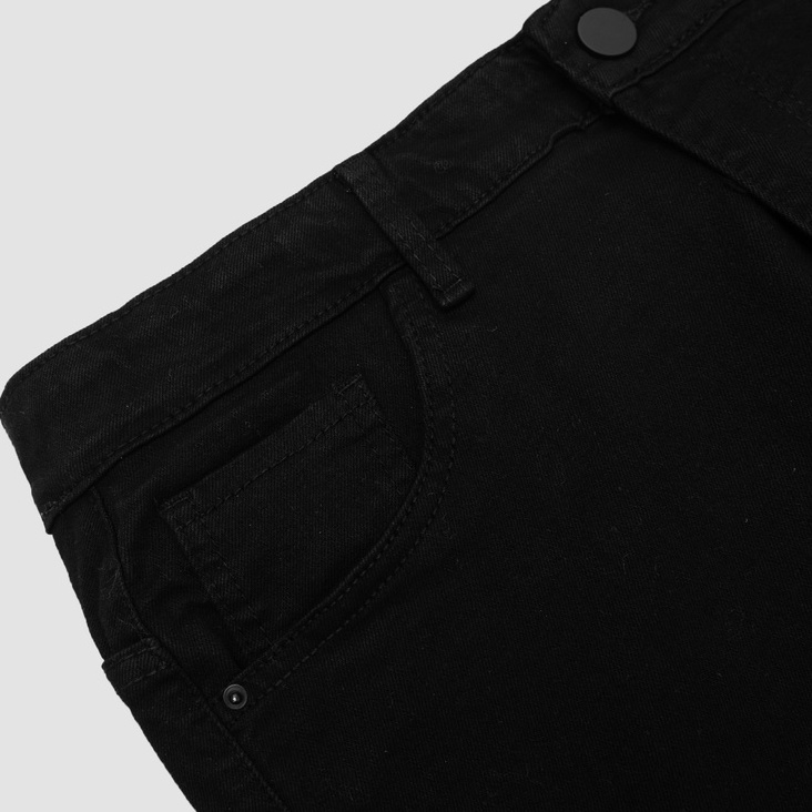 Quần bò ống bó 21ST URBAN New Black Skinny Klaus Jeans