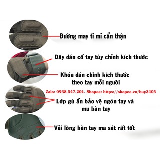 Bao tay Black full ngón