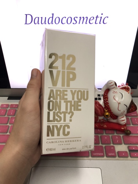 [ fullsize ]Nước hoa Carolina Herrera 212 VIP Vàng 80ml EDP