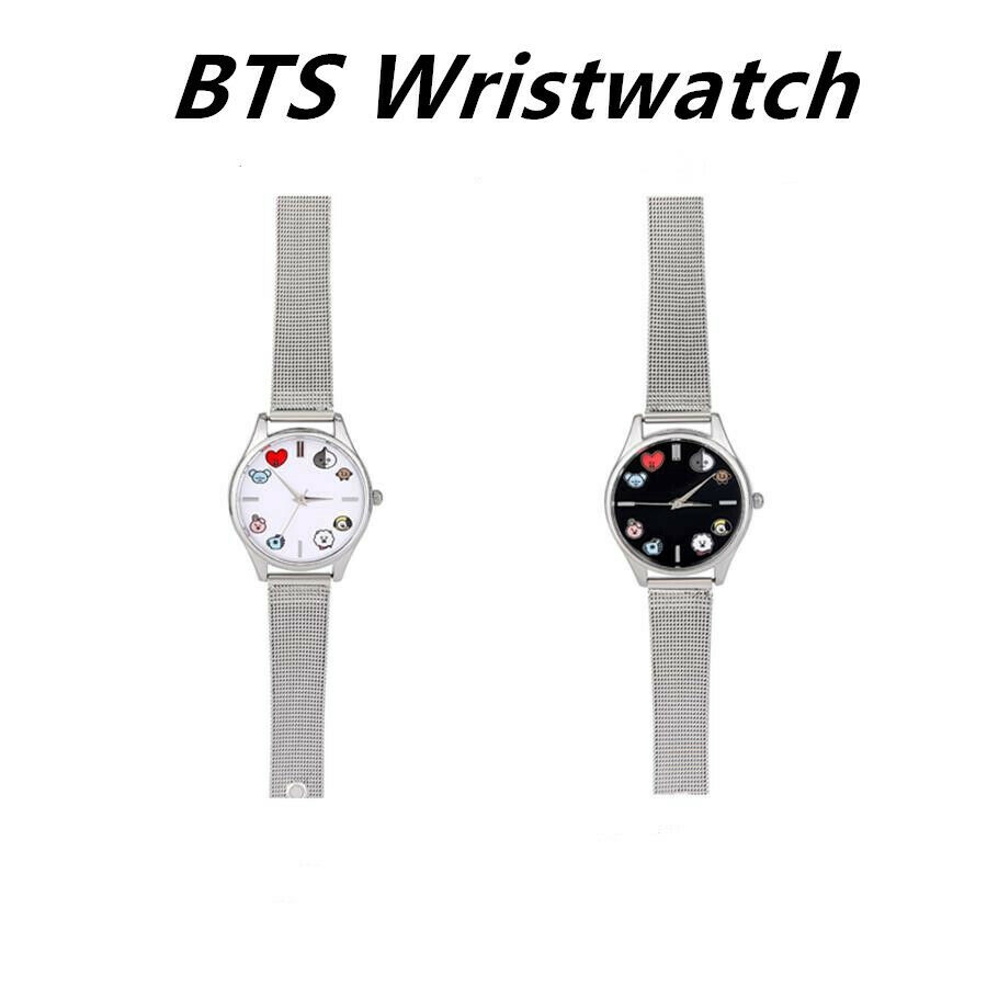 Đồng hồ quartz mặt siêu mỏng phong cách KPOP BTS