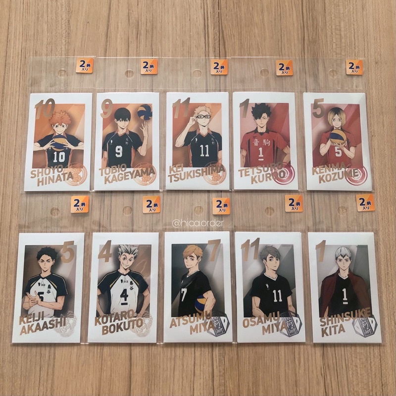 Gói card ảnh SmaMide Haikyuu!! Vua Bóng Chuyền