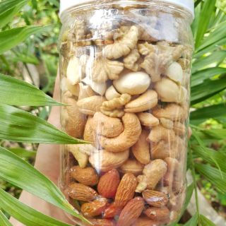 Mix Hạt: Óc Chó + Hạnh Nhân + Macca + Điều
