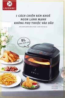 Nồi chiên không dầu Liven 8L