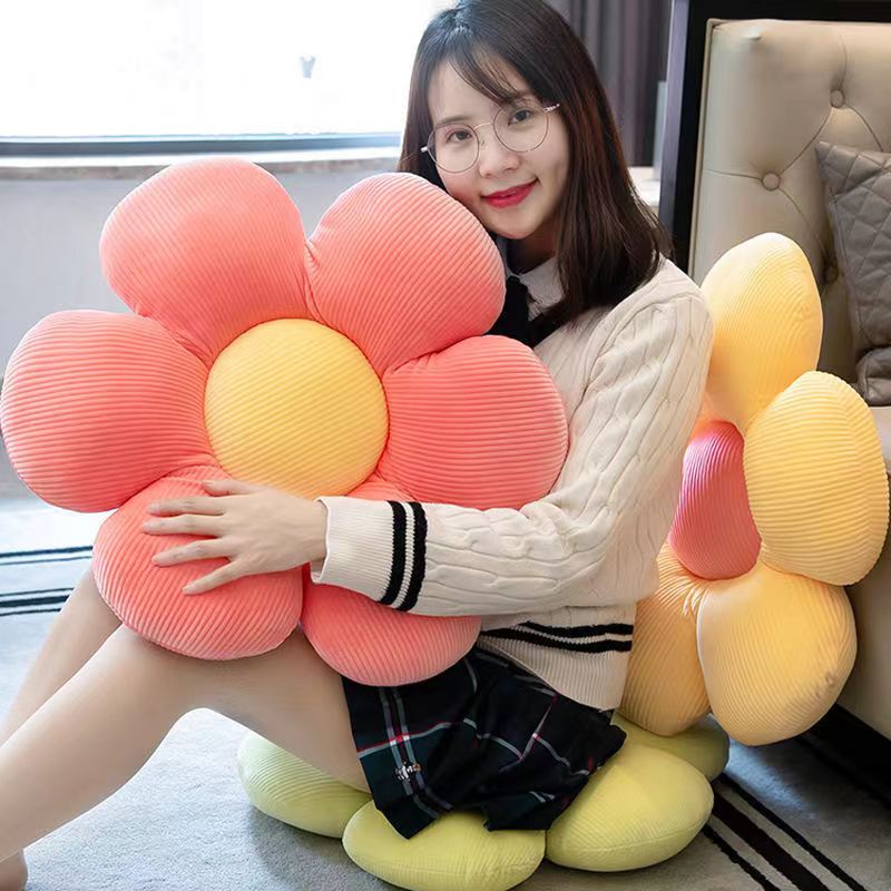 Cánh Hoa Hình Ghế Đệm Gối Sofa Vải Bọc Nệm Futon Cửa Sổ Bệ Mat Trang Trí Đẹp Đa Màu