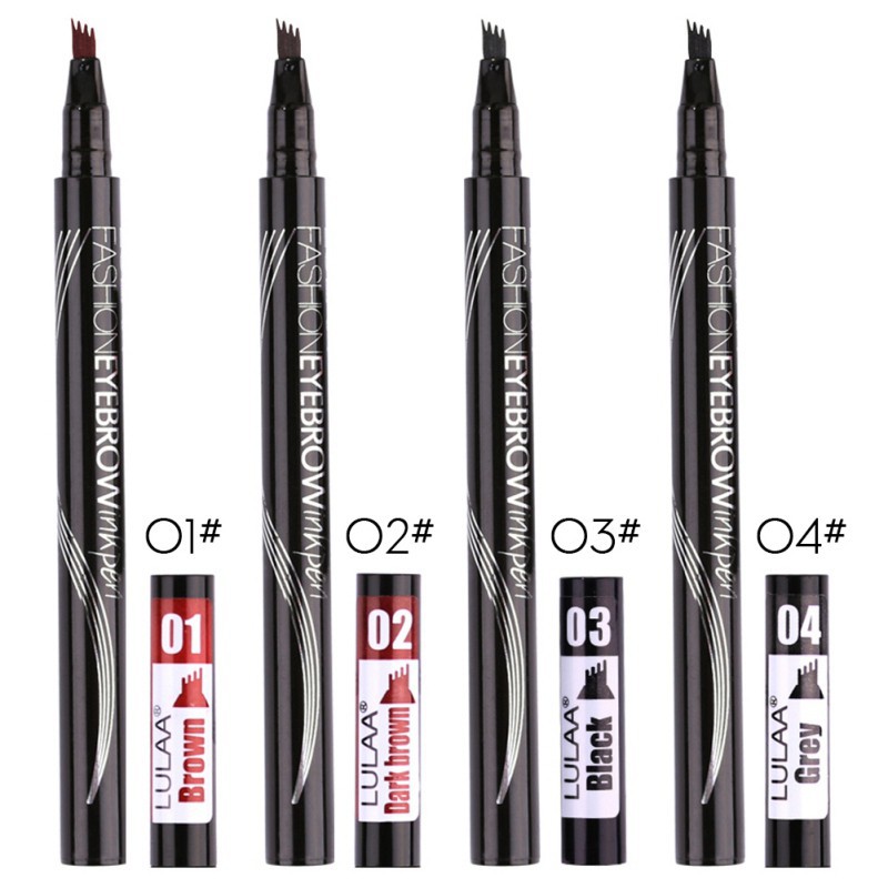 Bút trang điểm lông mày chống nước thiết kế đầu hình nĩa tiện dụng | BigBuy360 - bigbuy360.vn