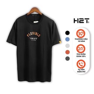 Áo Thun Nam FLEXIBLE Swift T-shirt - Chất Vải Cotton Mềm Mịn Thoáng Mát H2T 1399