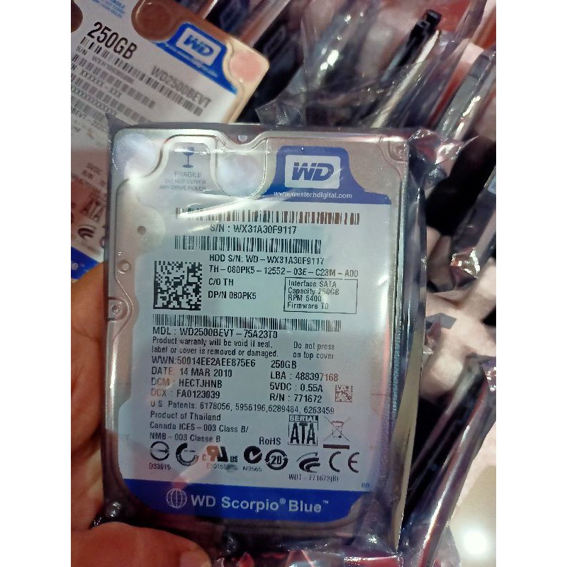 Ổ Cứng Laptop Hdd 250gb | BigBuy360 - bigbuy360.vn