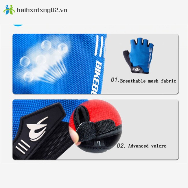 TMD Cycling Gloves Shockproof Bike Half  Finger Sports Shockproof Bike Gloves Gel Bicycle  Gloves