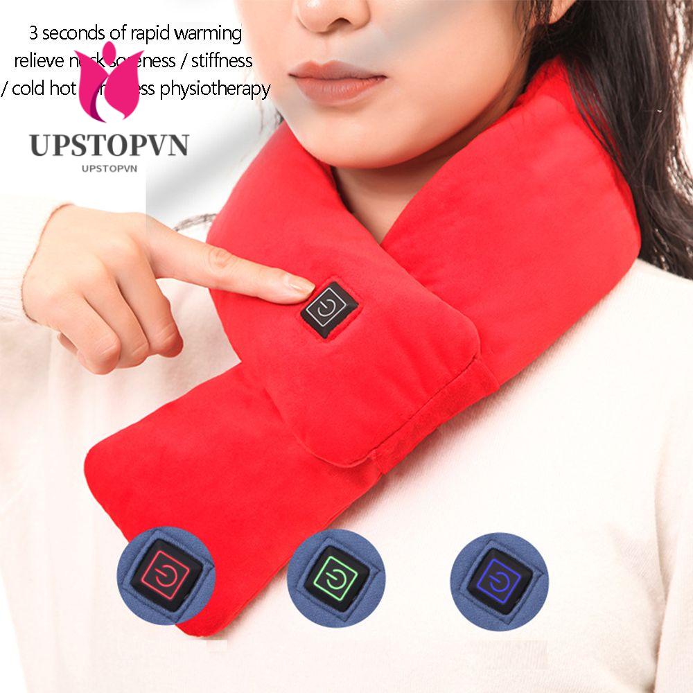 Khăn Quàng Cổ Sưởi Ấm Kiểm Soát Nhiệt Độ Chạy Điện Có Thể Sạc Lại Dành Cho Nam Nữ