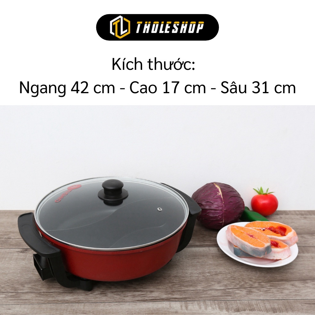 [SGD] Nồi Lẩu Điện - Nồi Nấu Lẩu KWT-8805 Đa Năng Có Thể Chiên, Xào, Nướng 10309