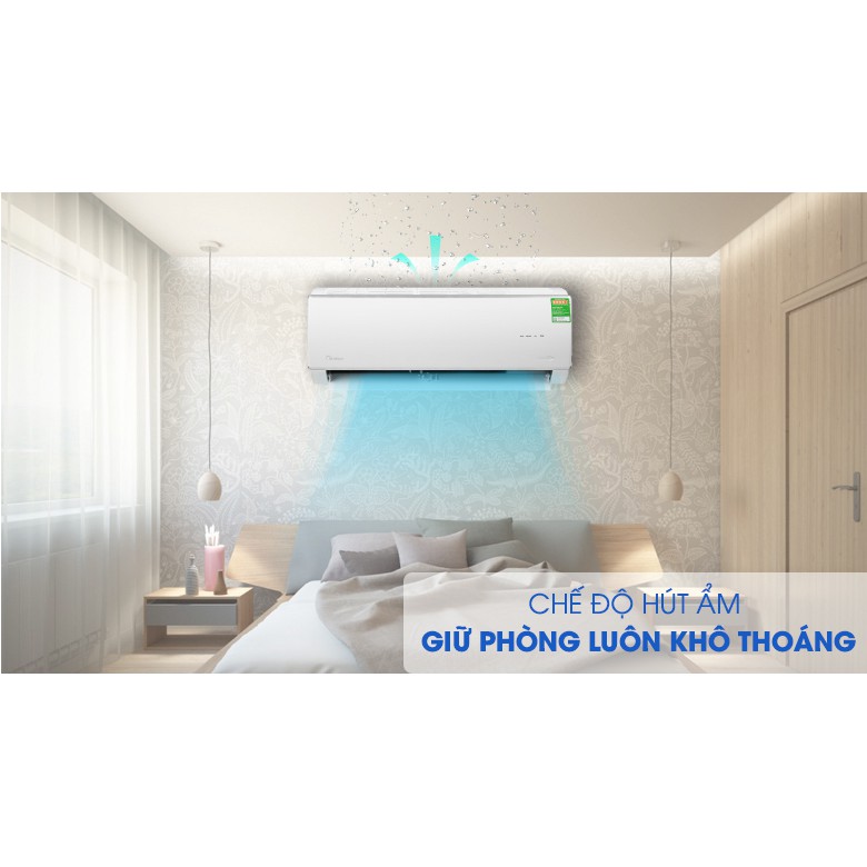 Máy lạnh Midea Inverter 1 HP MSAFA-10CRDN8 (Miễn phí giao tại HCM-ngoài tỉnh liên hệ shop)