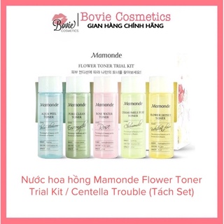 [Tách Set - Minisize] Nước hoa hồng Mamonde Flower Toner Trial Kit