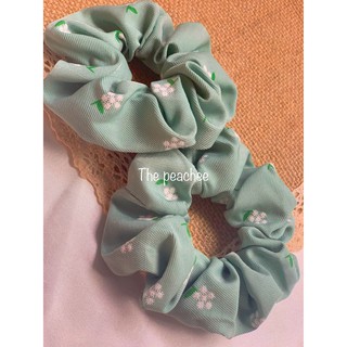 Cột tóc, dây buộc tóc, scrunchie hoa tuyết