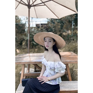 Maya Top - Áo thiết kế buộc cổ voan lụa