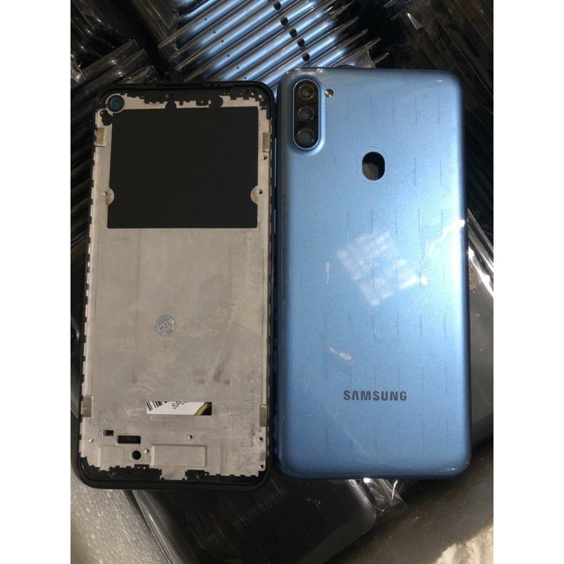 Vỏ bộ full Samsung A11  nhiều màu new zin