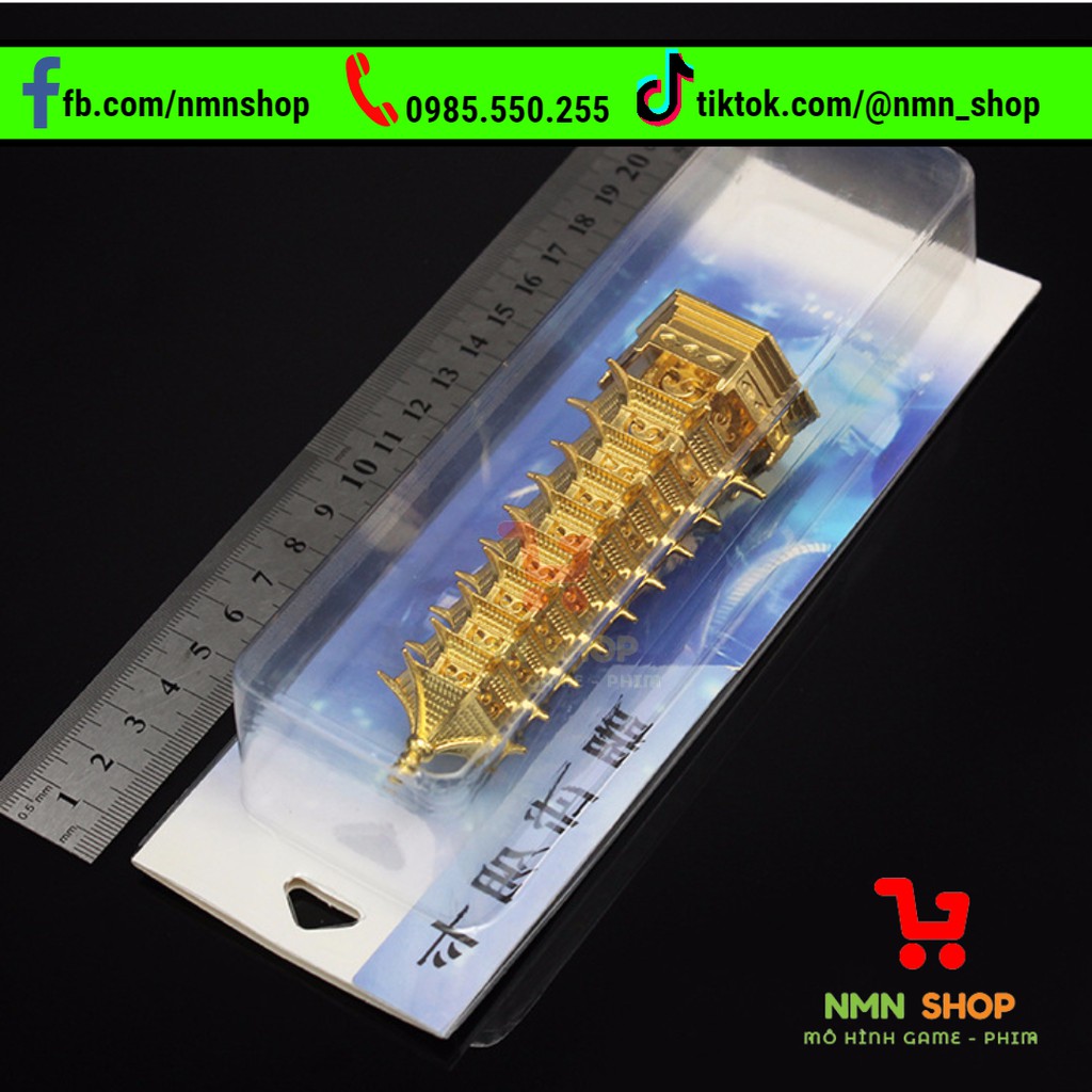 Mô hình phim Đấu La Đại Lục - Cửu Bảo Lưu Ly Tháp v2.0 11cm (Có đèn)