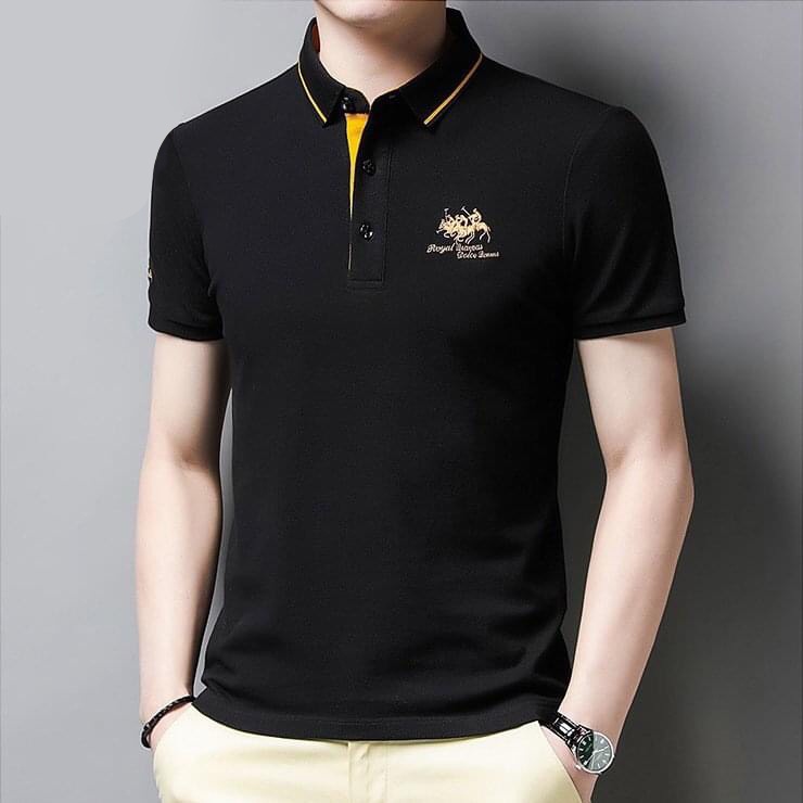 Áo polo nam thêu ngựa HORSE POLO SHIRT - GS08