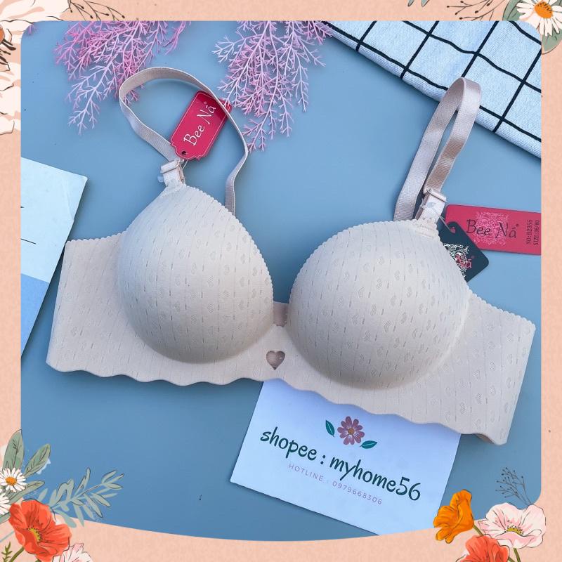 Áo ngực ko gọng đệm dày 5cm siêu đẩy có thông hơi B23555