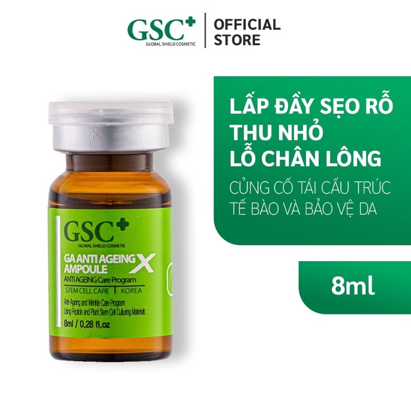 Tế bào gốc giảm sẹo GSC Hàn Quốc (mẫu mới)