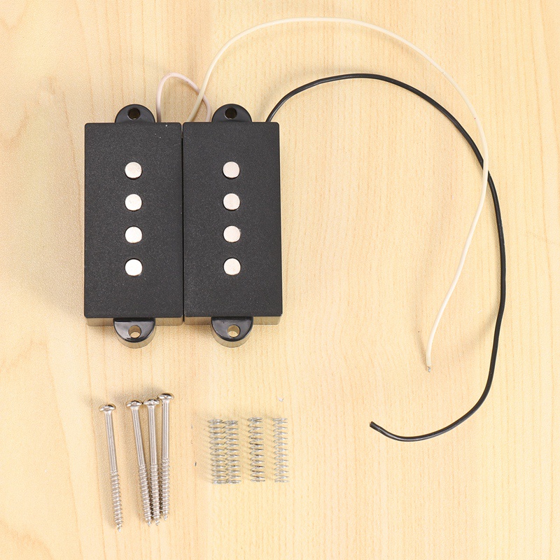 Pickup Humbucker P Thay Thế Cho Đàn Guitar Bass 4 Dây Màu Đen
