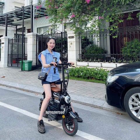 Xe Đạp Điện Lihaze Hotgirl Chính Hãng giá tại kho siêu tốt Kèm Ảnh thực tế
