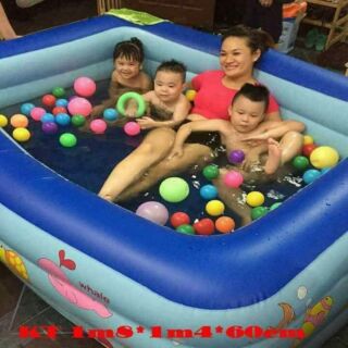 Phao tắm 1.8m bơm đáy