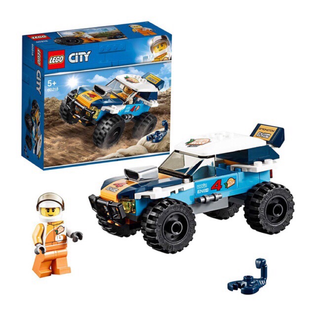 Bộ lắp ráp Lego xe đua sa mạc- 60218