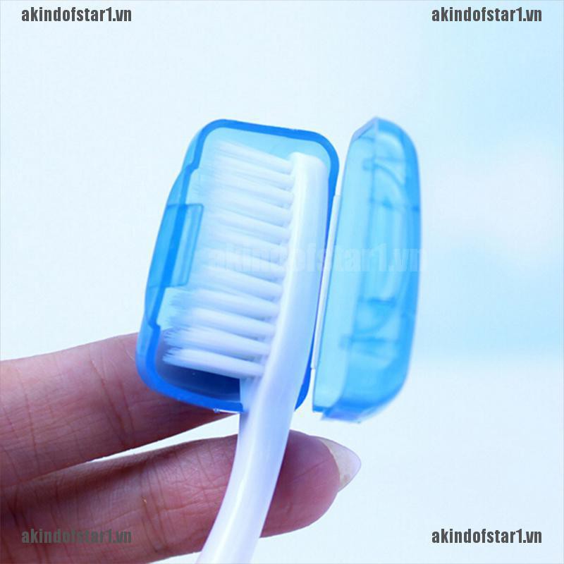 (Hàng Mới Về) Hộp Đựng Bàn Chải Đánh Răng Có Nắp Đậy