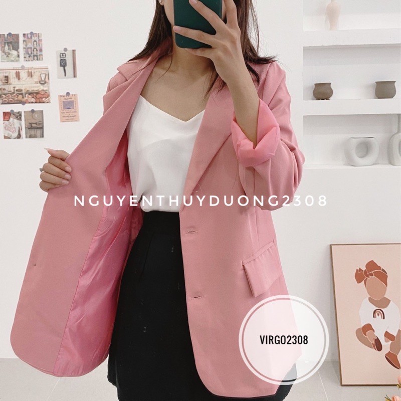 Áo vest/Blazer tay lật 2 cúc | BigBuy360 - bigbuy360.vn