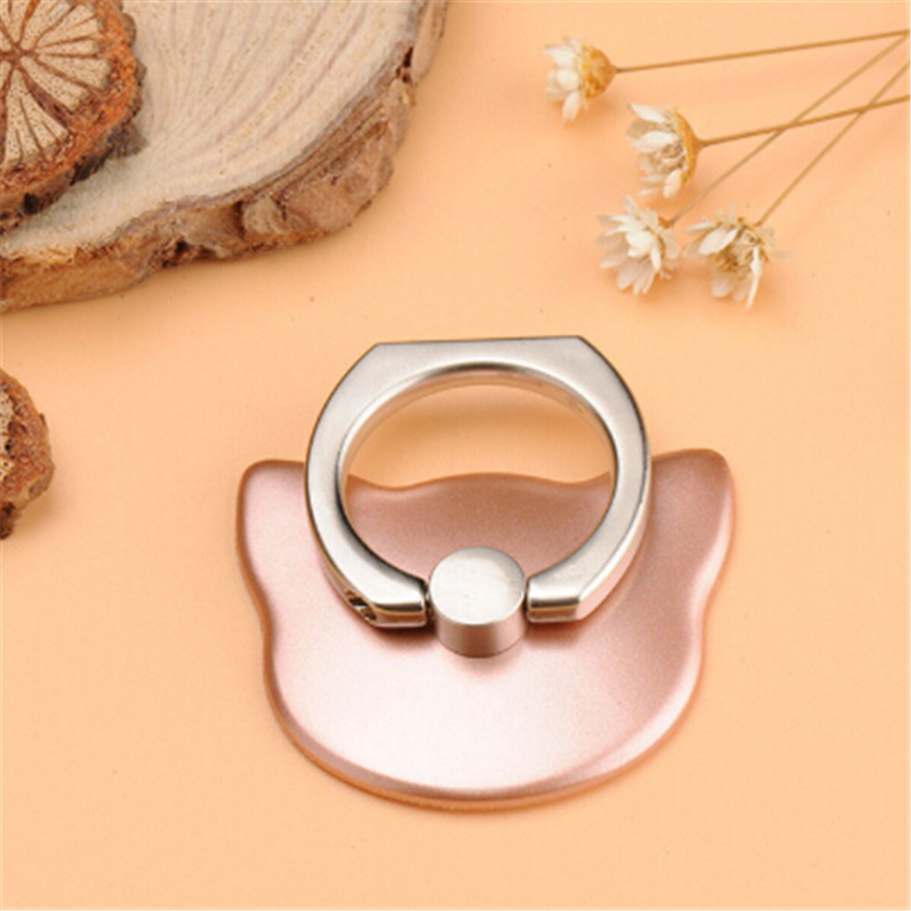 Cat Cell Phone Ring Stand Finger Bracket Mobile Phone Holder