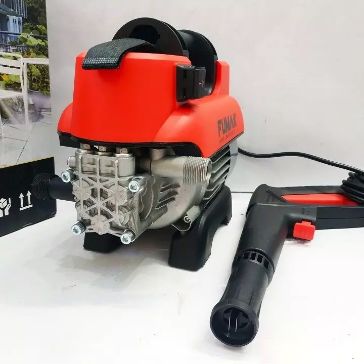Máy rửa xe áp lực cao Fumak, công suất 1900W, tiện lợi dành cho cả xe máy và ô tô - Bảo hành 12 tháng