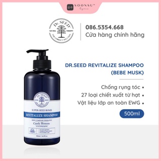 [ DR.SEED ] Dầu Gội Cho Da Dầu Nhạy Cảm Dr.Seed Revitalize Shampoo (Bebe Musk)
