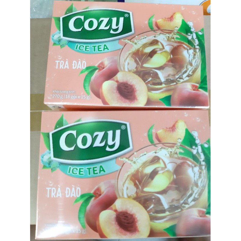 [ Giá dùng thử ] - 1 gói Cozy đào hòa tan 15g