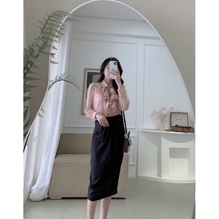 Áo sơ mi hạt gạo bèo ngực