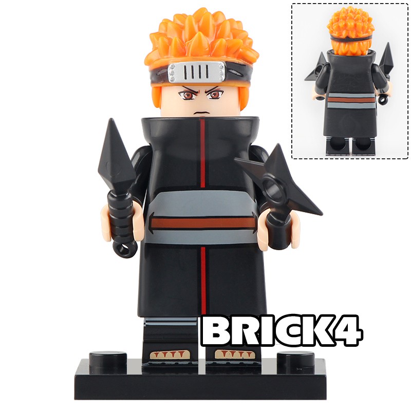 Minifigures Akatsuki Sect trong Anime Naruto - đồ chơi mô hình lắp ghép non-lego