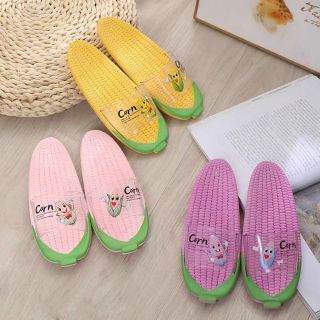 DÉP TRÁI BẮP SIÊU CUTE HOT TREND CHO NỮ