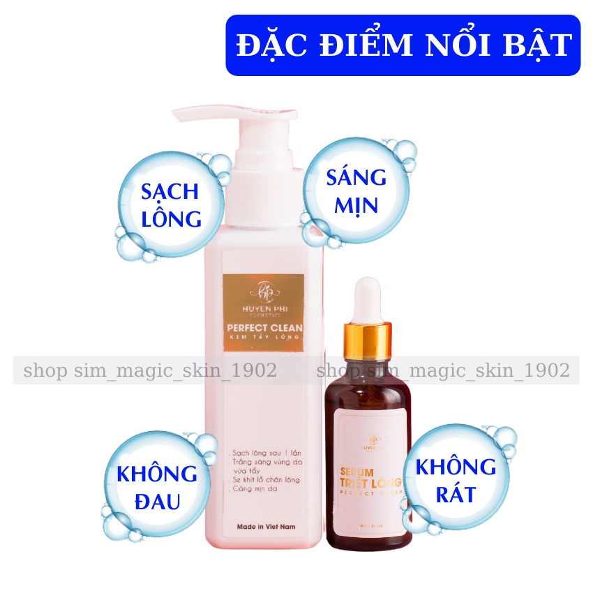 Kem Tẩy Lông Huyền Phi Tặng Serum Triệt Lông.