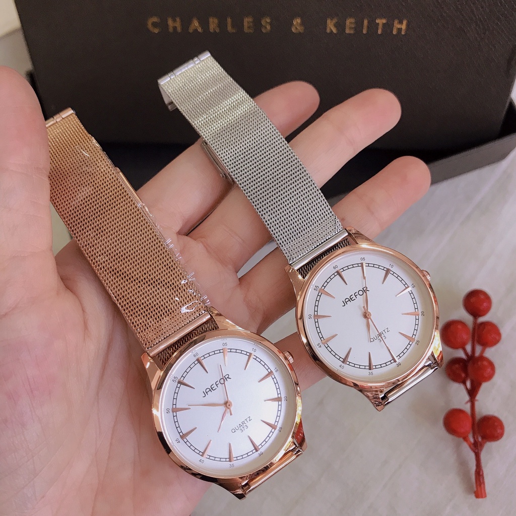 Đồng hồ nam Jaefor chất liệu dây lưới | BigBuy360 - bigbuy360.vn