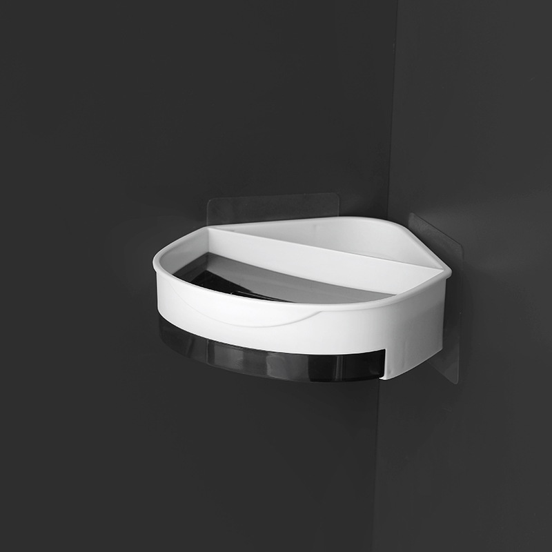 Giá Đựng Xà Phòng Gắn Góc Tường Không Cần Khoan Tiện Dụng