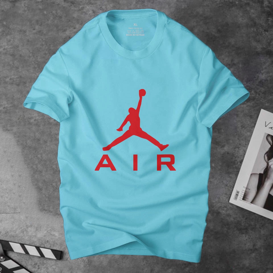 Áo phông nam Jordan J5 cá tinh , chất vải cotton 65/35 co giãn 4 chiều thoáng mát , thoải mái  vận động | ur sport