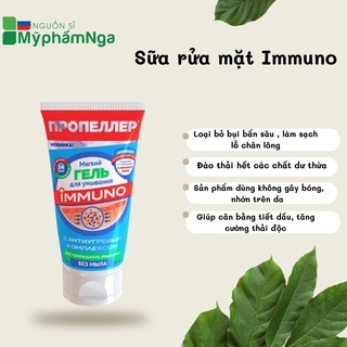 Sữa rửa mặt cho da mụn Immuno date mới nhất - Sữa rửa mặt giảm mụn nga