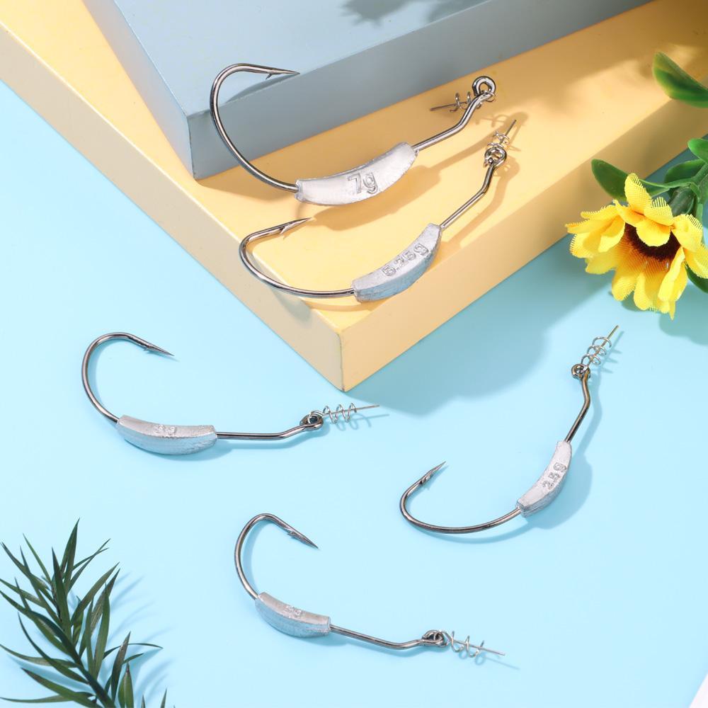 MUVAKO Móc Câu Cá Bằng Thép Carbon Chất Lượng Cao