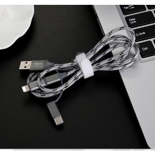 Dây Cáp Sạc Nhanh 3 Trong 1 Cho Iphone/Android