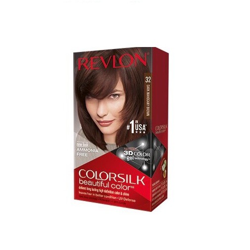 Thuốc nhuộm thảo dược phủ bạc Revlon #32 nâu hạt dẻ