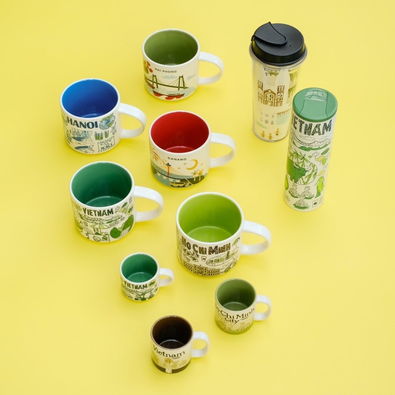CỐC SỨ STARBUCKS BỘ 2/4/6 cốc