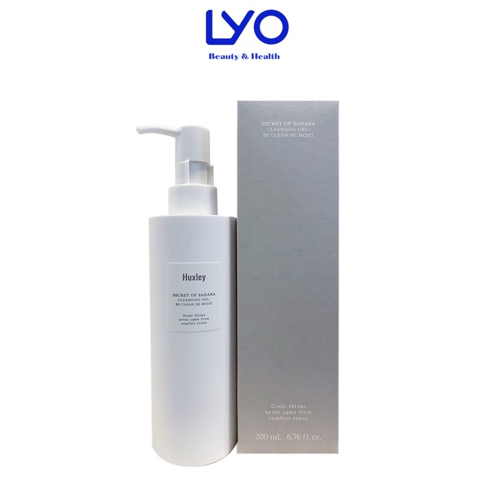 Sữa Rửa Mặt Dạng Gel Huxley Secret Of Sahara Cleansing Gel: Be Clean; Be Moist
