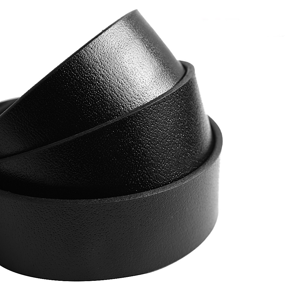 Thắt lưng da bò không mặt MENLI bền đẹp theo thời gian