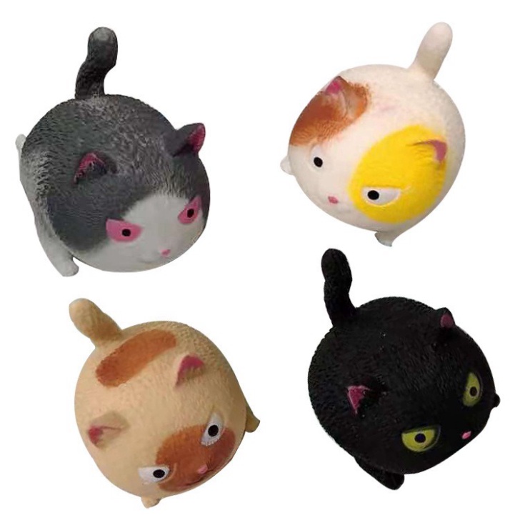 GUDETAMA SQUIShY CON MÈO MẬP Ú TỨC GIẬN cực đáng yêu bóp xả stress giảm căng thẳng mochi slime