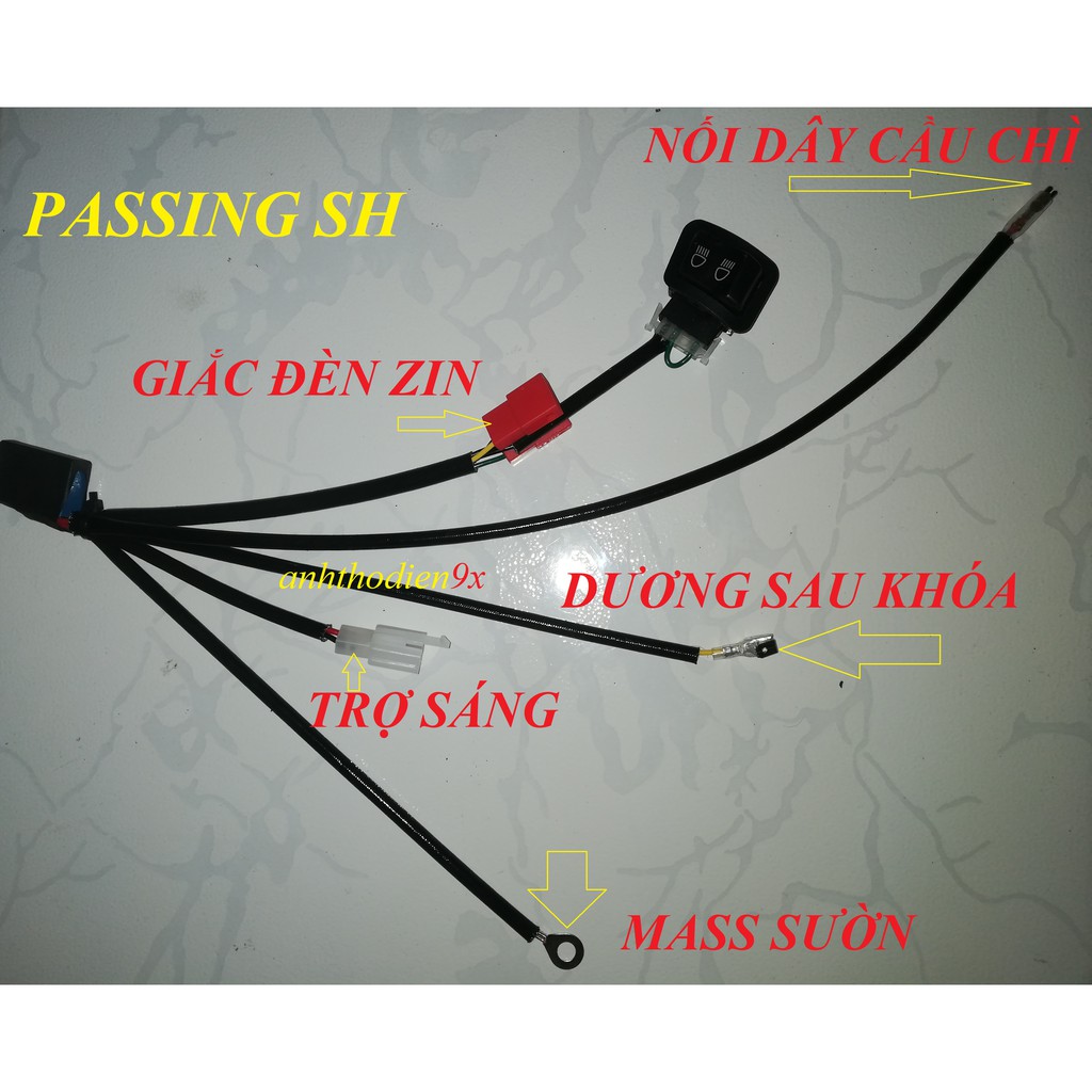 Mạch Passing SH Cơ Bản Gắn L4x | Anhthodien9x