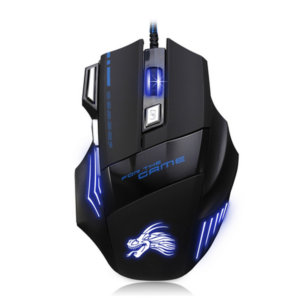 Chuột chơi game có dây MN79, chuột gaming mouse 3200DPI Chơi Game Thiết Kế Design giá rẻ